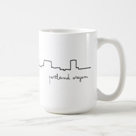 Café Caneca do amor de Portland, arquitectura da cidade