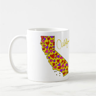 Café Caneca do amor do Golden State de Califórnia