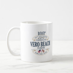 Café Caneca do aniversário de Vero Beach, Florida 100t