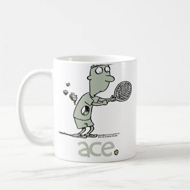 Café Caneca do ás de Groundies- (righthand) (Esquerda)