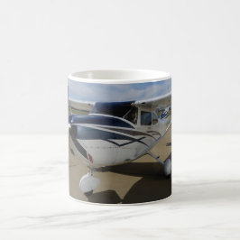 Café Caneca do avião de Cessna Skylane