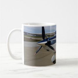 Café Caneca do avião de Cessna Skylane