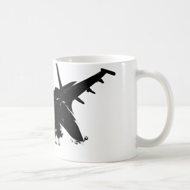 Café CANECA do avião de combate! (Direita)