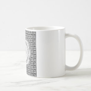 Café Caneca do azevinho & do floco de neve