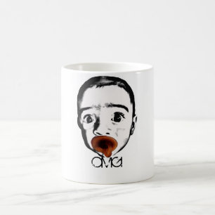 Café Caneca do bebê de OMG