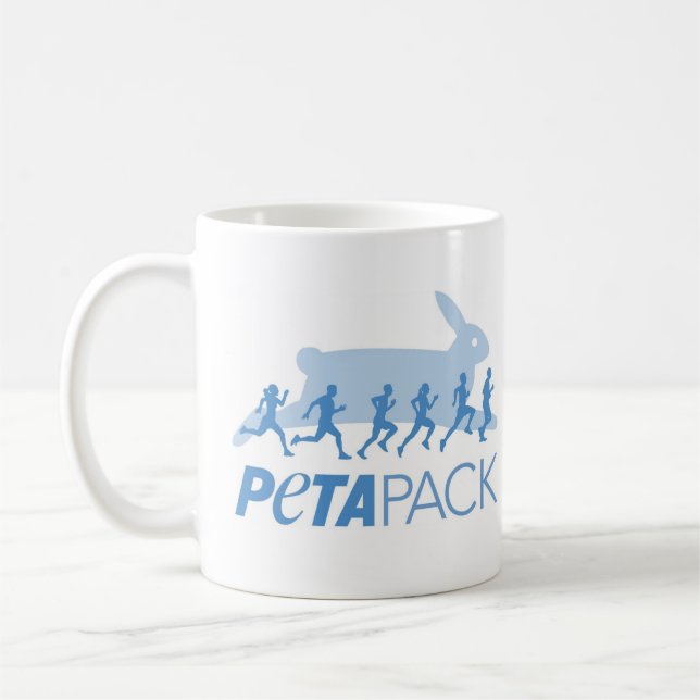 Café Caneca do bloco de PETA (Esquerda)