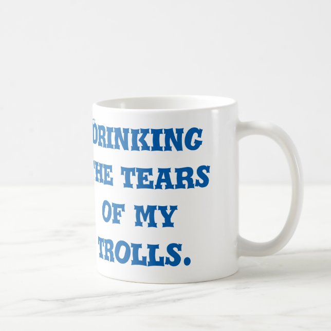 Café Caneca do Blogger de Badass - bebendo os rasgos (Direita)