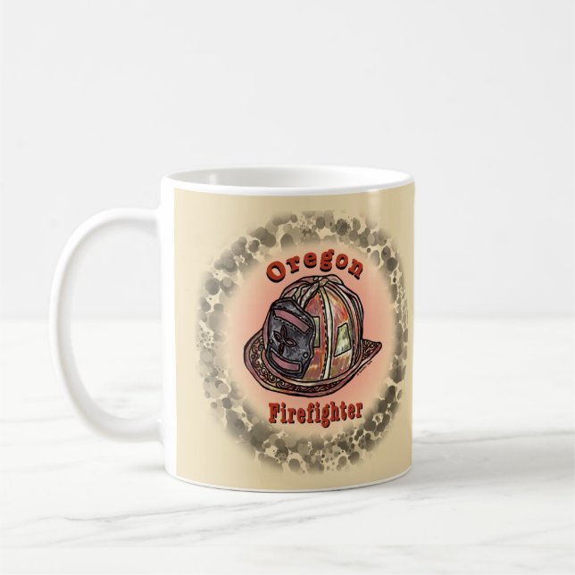 Café Caneca do Bombeiro de Oregon  (Esquerda)