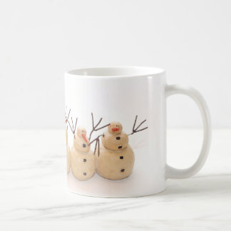 Café caneca do boneco de neve