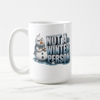 Café Caneca do Boneco de Neve Mal-humorado Frost