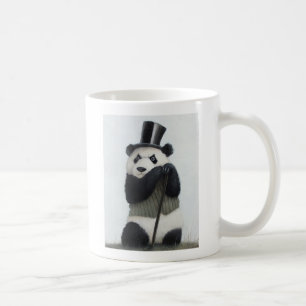 Café Caneca do branco da panda 11oz de Percival