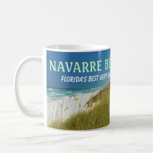 CAFÉ CANECA DO BRANCO DE FLORIDA DA PRAIA DE NAVARRA
