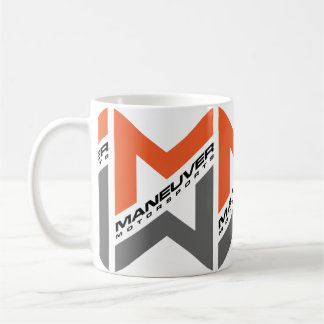 Café Caneca do branco de ManeuverMotorsports