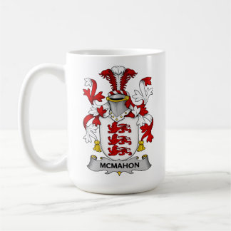 Café Caneca do Brasão de Armas da Família McMahon