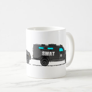 Café Caneca do Caminhão SWAT, Presente de Veículo Tátic