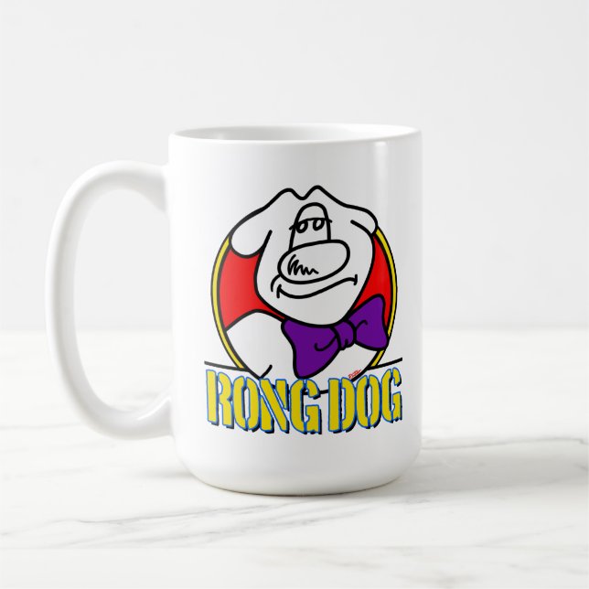 Café Caneca do cão de Rong (Esquerda)