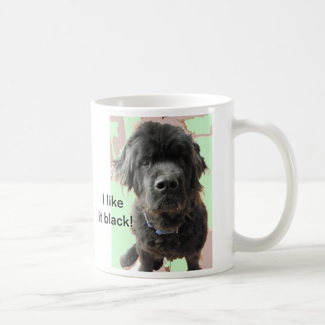 Café Caneca do cão de Terra Nova, (Direita)