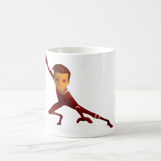 Café Caneca do caráter de Stewart - mentor da animação