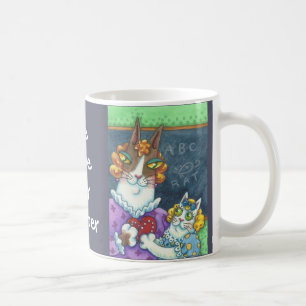 Café CANECA do CAT dos NAMORADOS do animal de estimaç