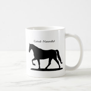 Café Caneca do cavalo de Gaited