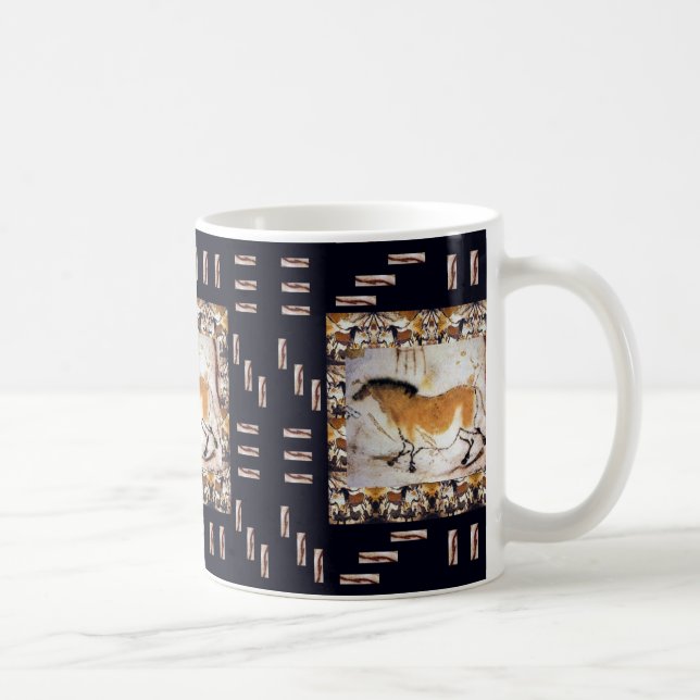 Café Caneca do cavalo de Lascaux (Direita)