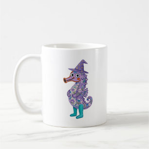 Café Caneca do Cavalo-Marinho com Chapéu de Mago
