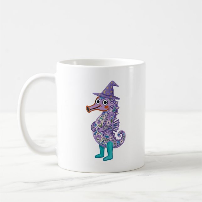 Café Caneca do Cavalo-Marinho com Chapéu de Mago (Esquerda)