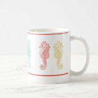 Caneca do cavalo marinho de Colorfun
