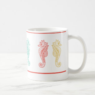Café Caneca do cavalo marinho de Colorfun