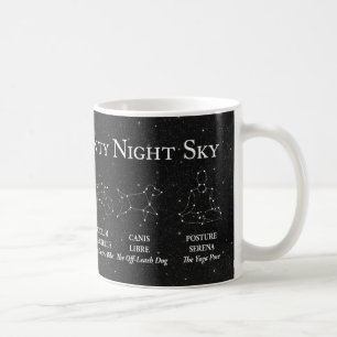 Café Caneca do Céu Noturno de Marin
