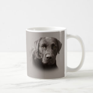 Café Caneca do chocolate de Labrador