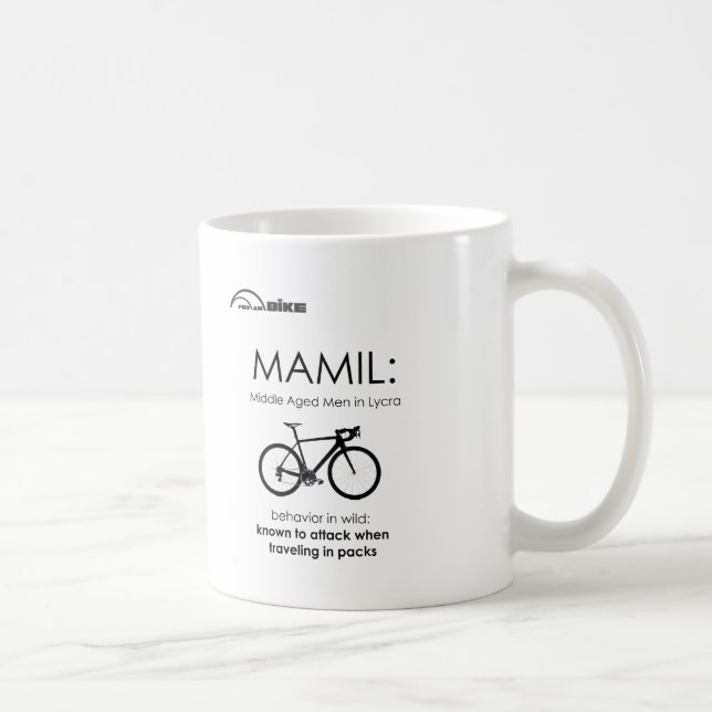 Café Caneca do ciclismo - comportamento de MAMIL (Direita)