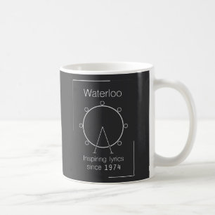 Café Caneca do cinza de Waterloo
