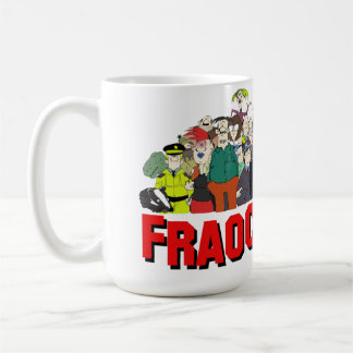 Café Caneca do clássico da baía de Fraochy