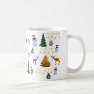 Café Caneca do clássico do feriado de inverno