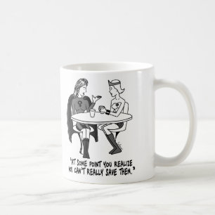 Café Caneca do clássico dos Superheroines de