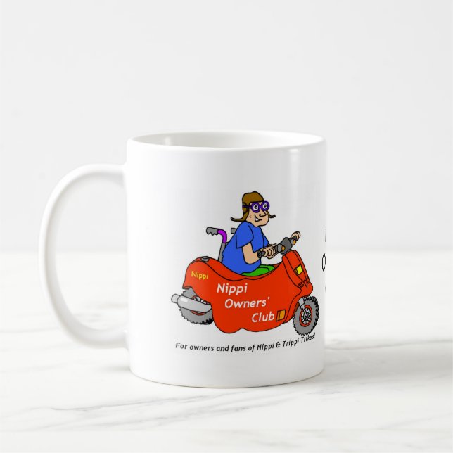 Café Caneca do clube dos proprietários de Nippi (Esquerda)