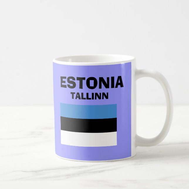 Café Caneca do código de país de Estonia* EE (Direita)