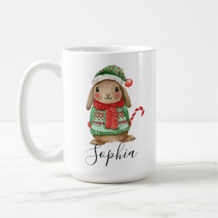 Café Caneca do Coelho de Natal