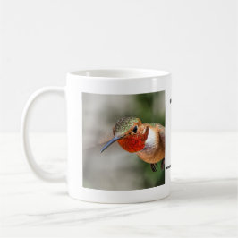 Café Caneca do colibri de Allen masculino
