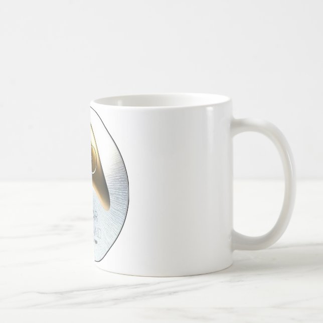 Café caneca do comando de 4biddenknowledge Ashtar (Direita)