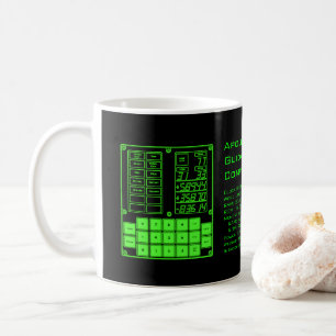 Café Caneca do computador da orientação de Apollo