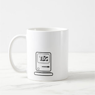 Café Caneca do computador de TBC
