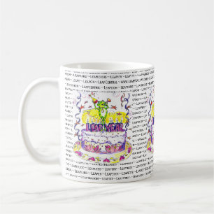Café Caneca do copo do ano de pulo
