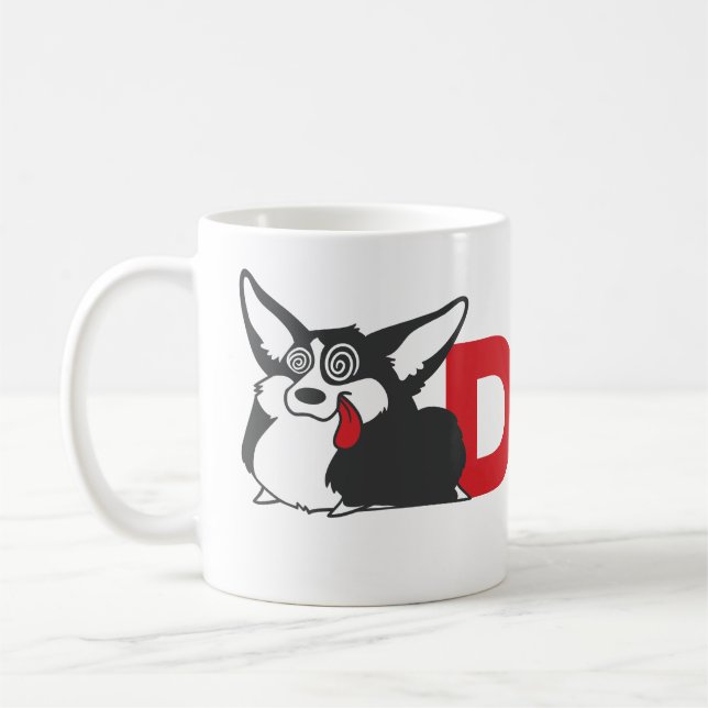 Café Caneca do Corgi de Derp (Esquerda)