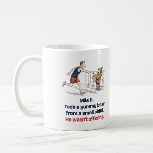Café Caneca do Corredor de Meia Maratona Urso de Goma d