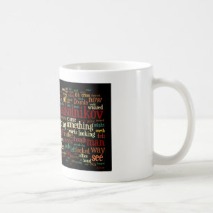 Café Caneca do crime e da punição de Dostoevsky