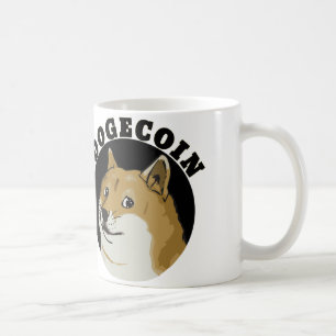 Café Caneca do cryptopcurrency de DOGECOIN
