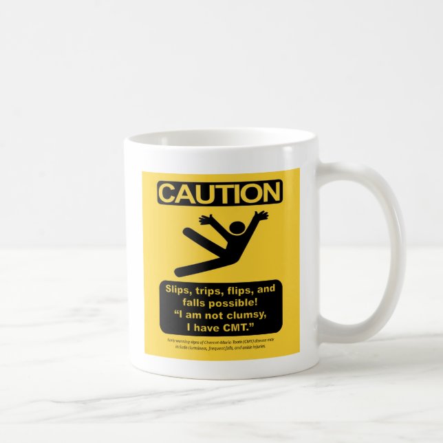 Café Caneca do "cuidado" de CMT (Direita)