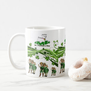 Café Caneca do dia de Patrick de santo